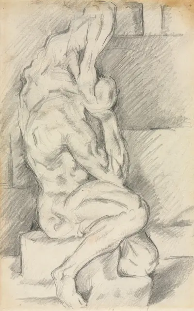 Sketch of Anatomical Sculpture (1881/84) av Paul Cézanne