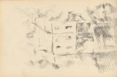 The Mill av Paul Cézanne
