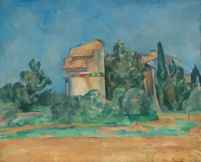 The Pigeon Tower at Bellevue av Paul Cézanne