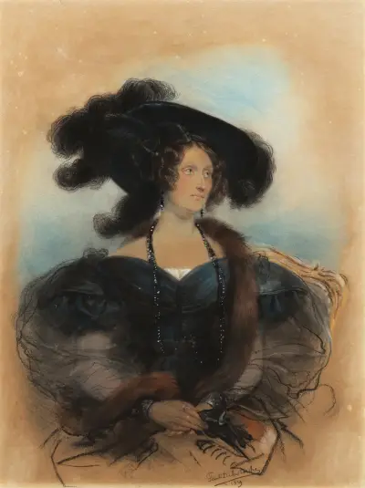 Jane Jarvis av Paul Delaroche