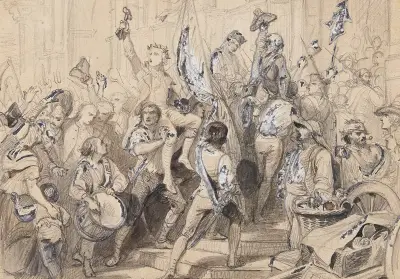 Le retour de la prise de la Bastille av Paul Delaroche