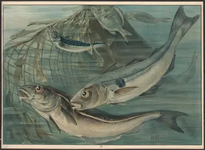 Haddock, mackerel, and bream av Paul Flanderky