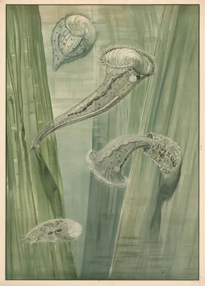 Paramecium av Paul Flanderky