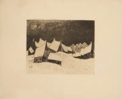 Snow in Picardie (La Neige en Picardie), Paul Gachet