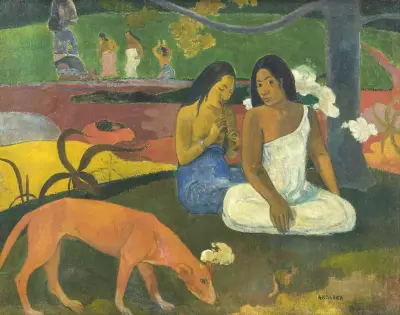 Arearea (Joyfulness) av Paul Gauguin