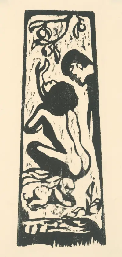 Family av Paul Gauguin