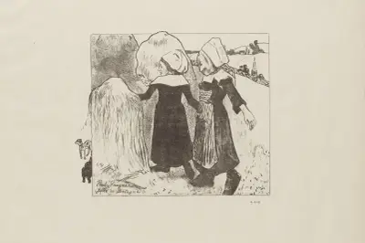 Joice de Bretagne av Paul Gauguin