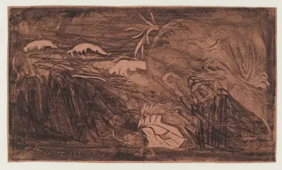 L’ Univers est créé, 1892 av Paul Gauguin