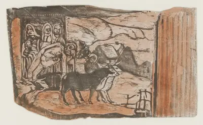 Le calvaire breton av Paul Gauguin