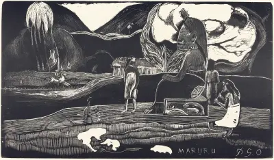 Maruru (Thank You), 1894 – nr 2 av Paul Gauguin