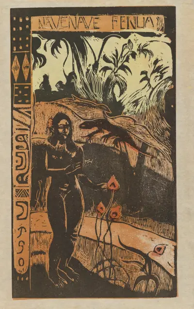 Nave Nave Fenua, 1894 – nr 1 av Paul Gauguin