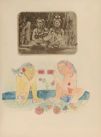 Noanoa Pl.05 av Paul Gauguin