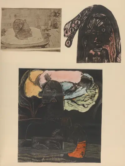 Noanoa Pl.08 av Paul Gauguin