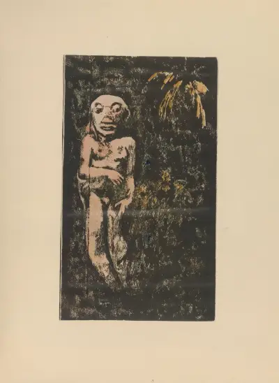 Noanoa Pl.10 av Paul Gauguin