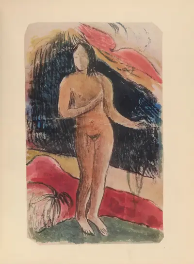 Noanoa Pl.17 av Paul Gauguin