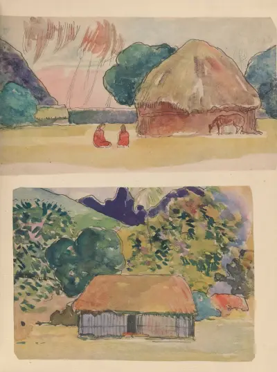 Noanoa Pl.18 av Paul Gauguin