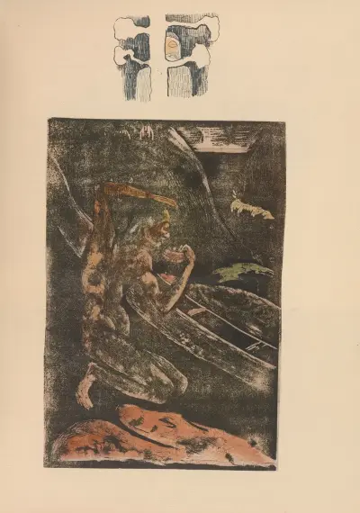 Noanoa Pl.19 av Paul Gauguin