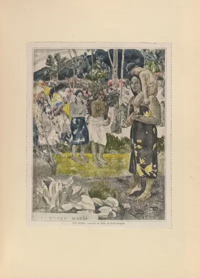 Noanoa Pl.25 av Paul Gauguin