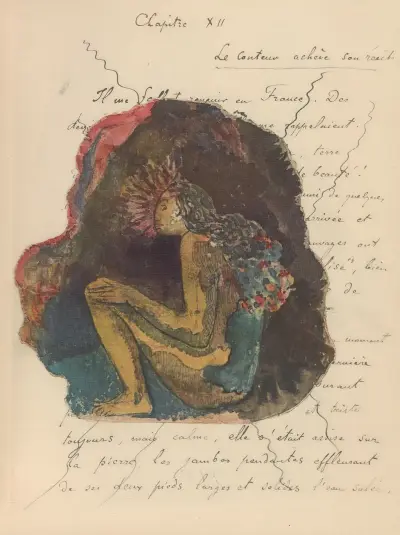 Noanoa Pl.29 av Paul Gauguin