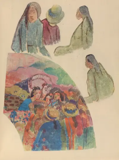 Noanoa Pl.31 av Paul Gauguin