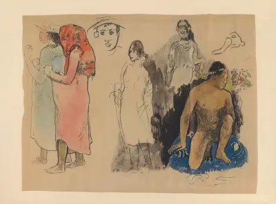 Noanoa Pl.42 av Paul Gauguin