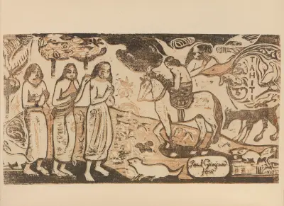 Noanoa Pl.46 av Paul Gauguin