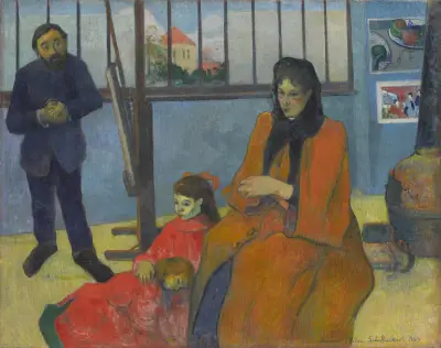 Schuffenecker’s Studio av Paul Gauguin
