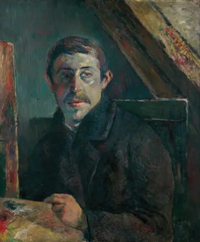 Autoportret, 1885, Paul Gauguin