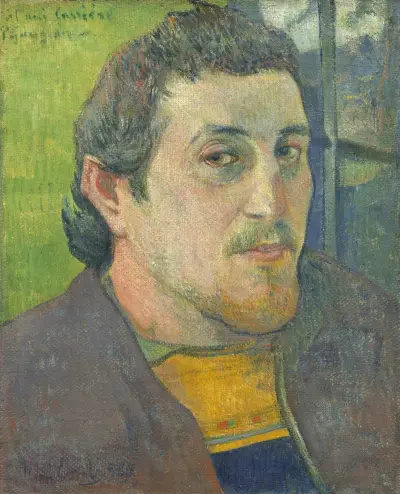 Self-Portrait Dedicated to Carrière av Paul Gauguin
