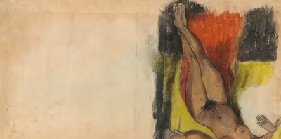 Study for Aita tamari vahine Judith te parari II av Paul Gauguin