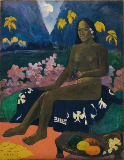 Te aa no areois (The Seed of the Areoi ) av Paul Gauguin