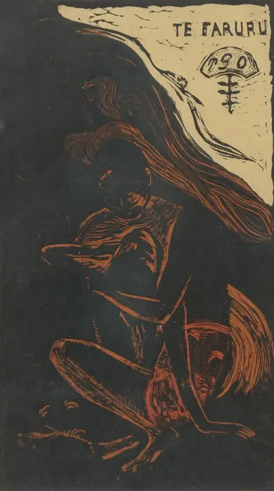 Te Fararv – Ici On Fait L’amour av Paul Gauguin
