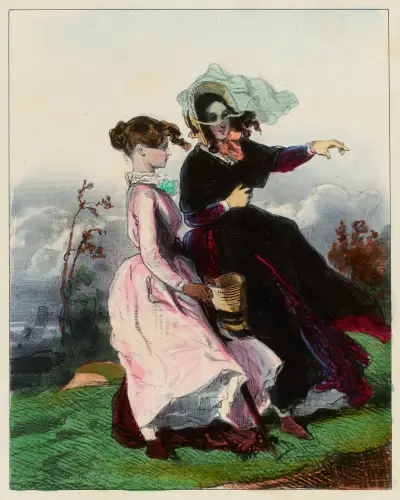 A Montmartre, Paul Gavarni