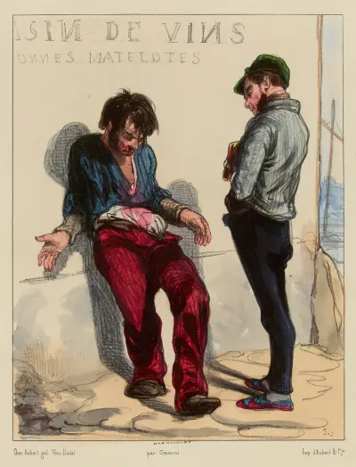 Eh Ben Landerneau ça ne va donc pas mieux av Paul Gavarni
