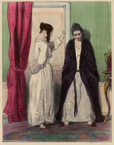 Et le mossieu d’hier, Paul Gavarni