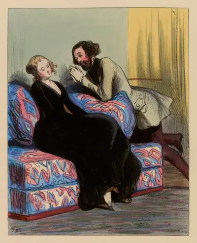 Mais, voyons si Paul et Henri s’entendent, il faudra que tu choisisses lequel des deux garderas-tu Celui qui me q av Paul Gavarni