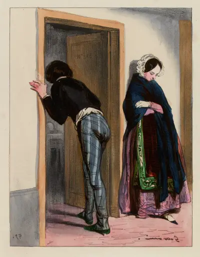 On demande La barbe rouge du numéro sept av Paul Gavarni