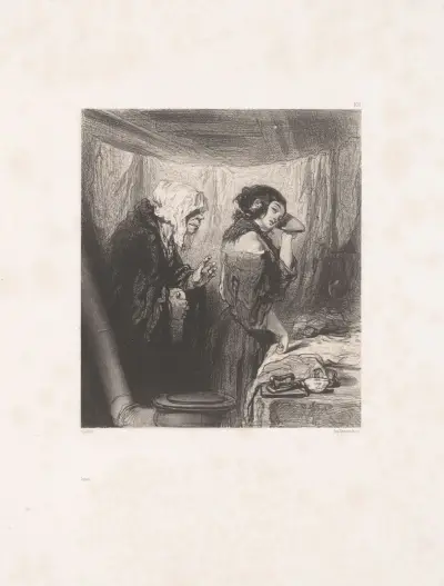 Satan von Paul Gavarni