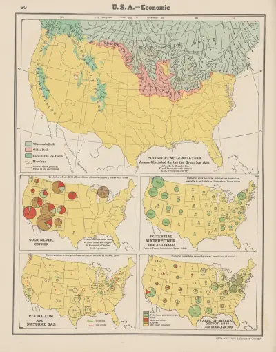U. S. A. — Economic. av John Paul Goode