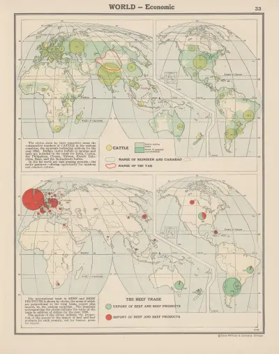 World Economic, Cattle, The Beef Trade av John Paul Goode