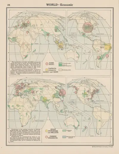 World Economic, Corn, Tapioca, Grain Sorghums and Millets, Fishing Products av John Paul Goode