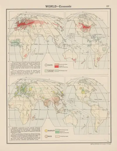 World Economic, Oats—Cacao, Barley—Rice av John Paul Goode