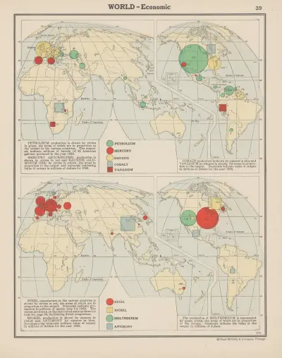 World Economic, Petroleum, Mercury, Bauxite, Aluminum, Cobalt, Steel av John Paul Goode