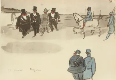 14 juillet, Dieppe av Paul Goute
