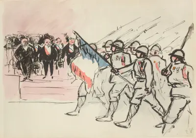 Défilé du 14 juillet 1919, 1919 – nr 2 av Paul Goute