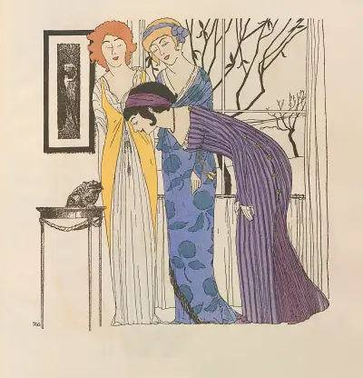 Les robes de Paul Poiret Pl.03 av Paul Iribe