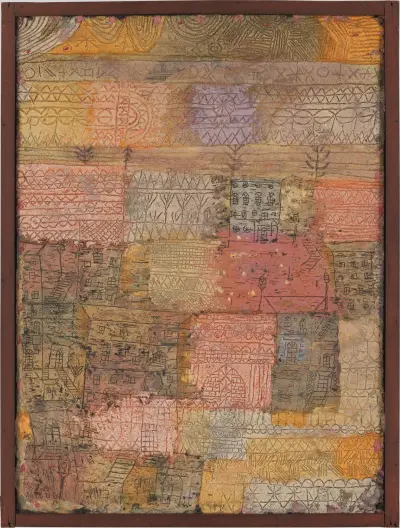 Florentinisches Villen Viertel av Paul Klee