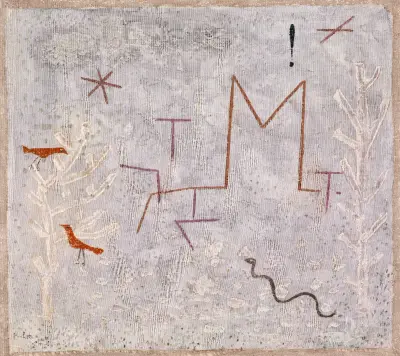 Garden gate K av Paul Klee