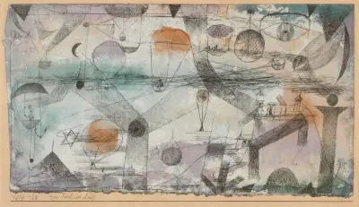 Im Reich der Luft av Paul Klee