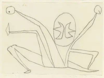 Im Zeichen Der Teilung (Under The Sign Of Division) av Paul Klee